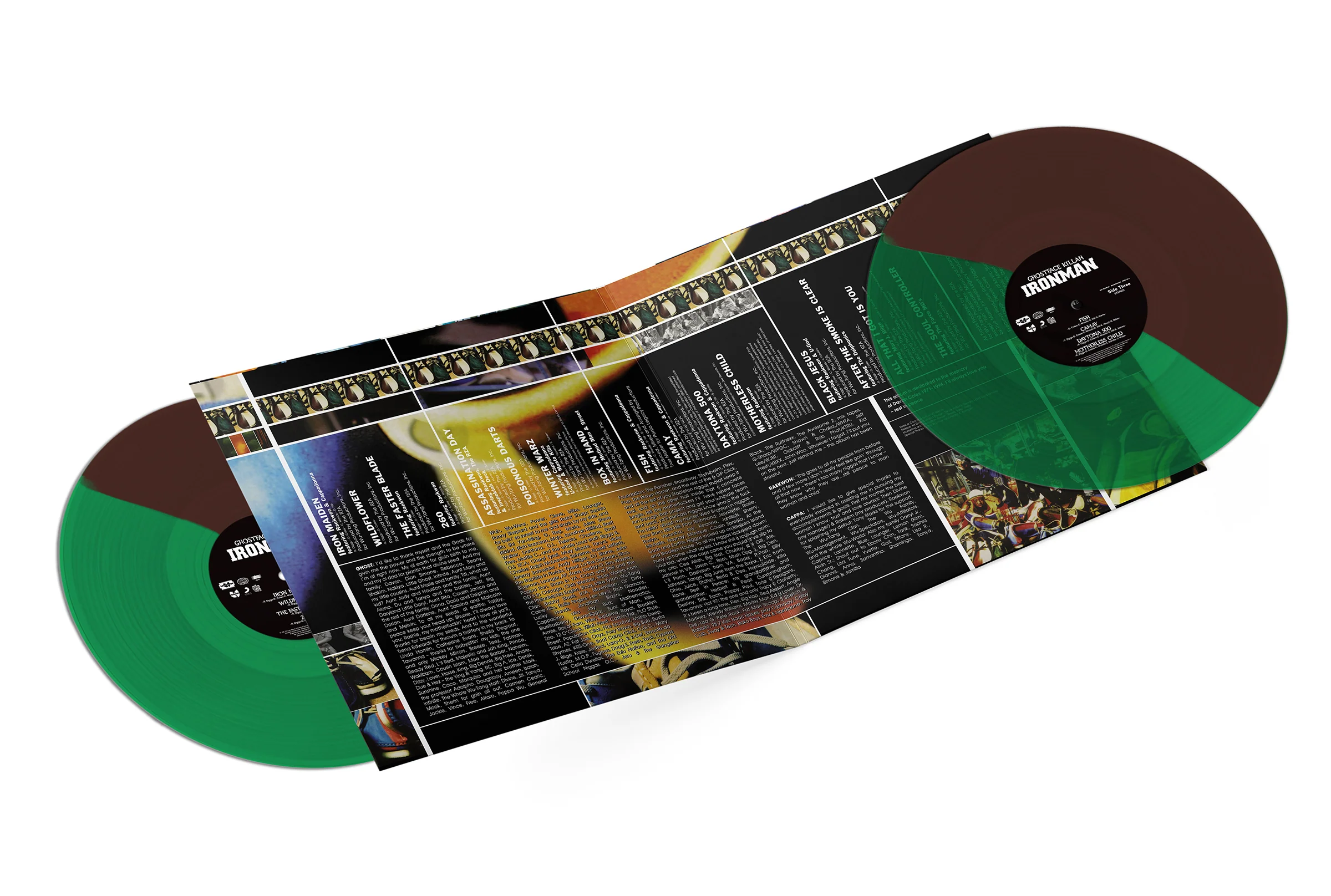 IRONMAN 25TH ANNIVERSARY EDITION (CHICKEN & BROCCOLI COLORED 2LP) - Image 3