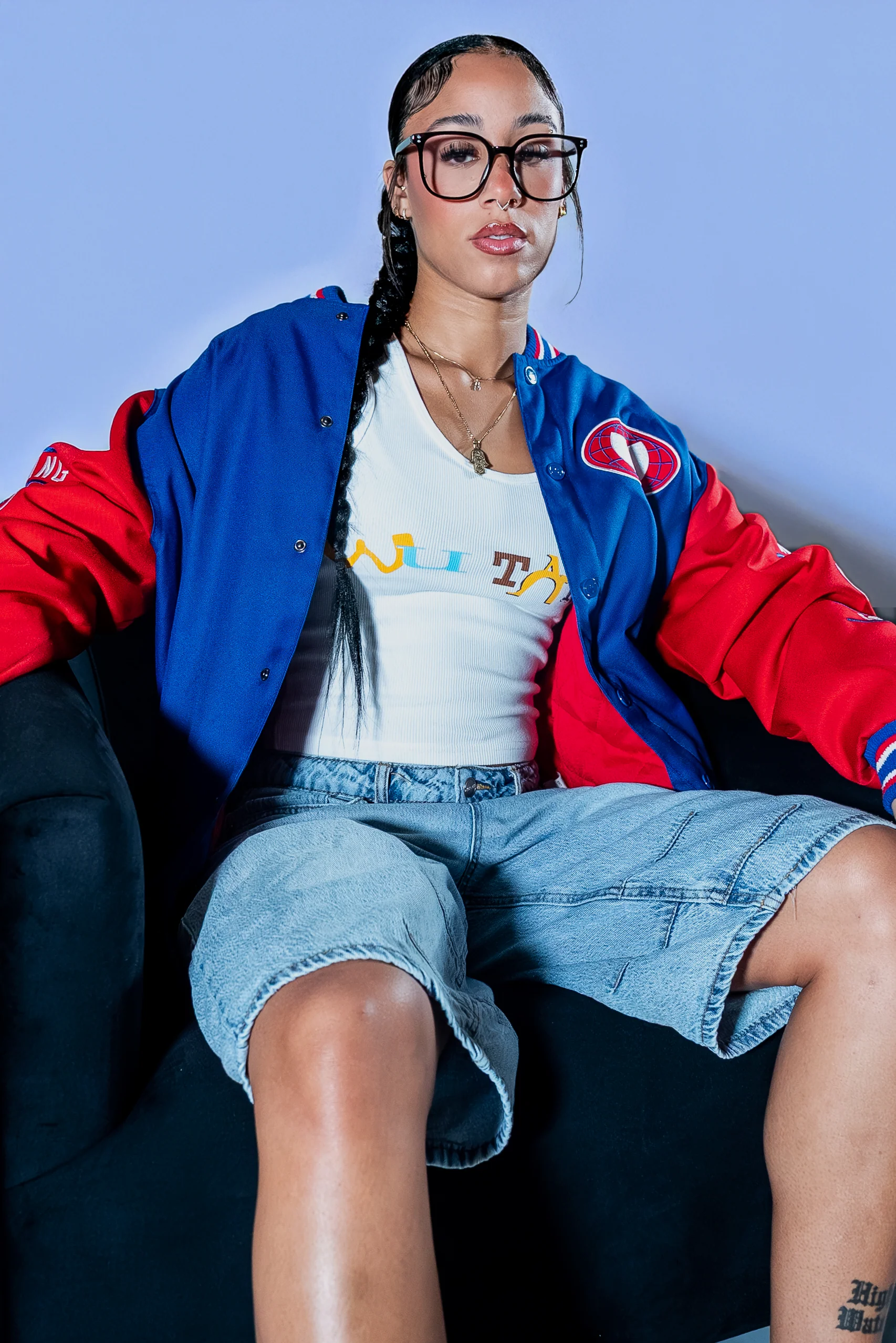 Retro Colorblock Womens Tank - Image 3