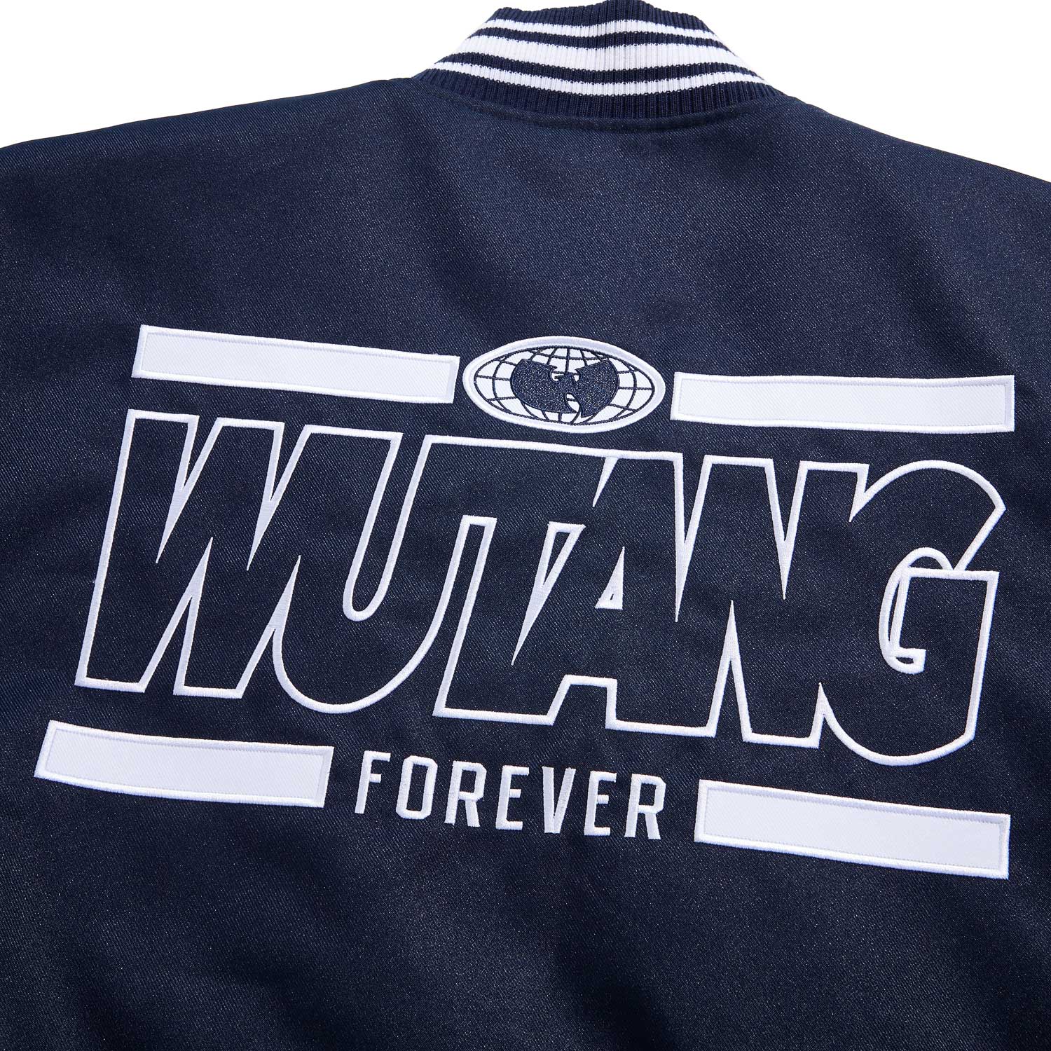 All-City Jacket Navy and White - Image 10