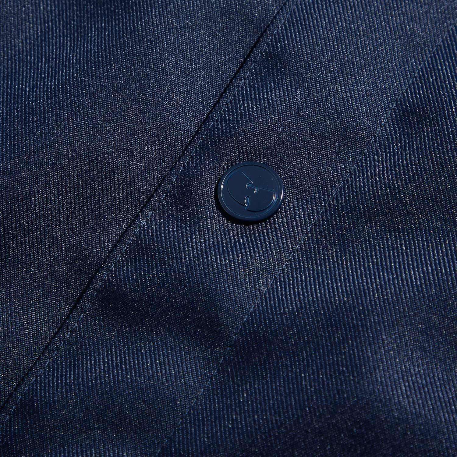 All-City Jacket Navy and White - Image 7